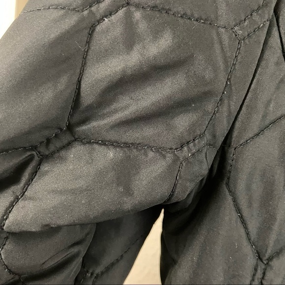Eddie Bauer Black Quilted Full Zip Lightweight Womens Jacket Sz S - Picture 6 of 10